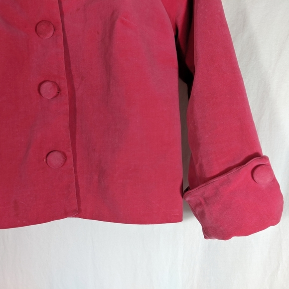 Vintage Velvet Rhoads of California Cropped‎ Jacket - Picture 6 of 8